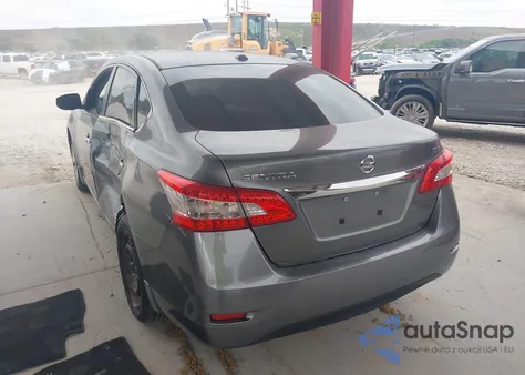 2015 Nissan Sentra Sv from USA, damaged, VIN 3N1AB7AP9FY341983
